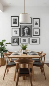 Gallery Walls for a Personalized Dining Space