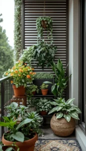 Greenery That Brings Life to the Balcony