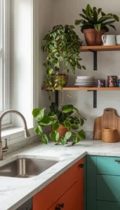 Include Indoor Plants for Freshness
