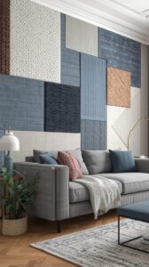 Incorporate Fabric or Soft Panels