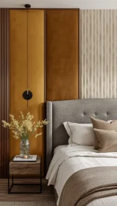 Incorporate Upholstered or Fabric Panels