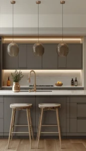Install Pendant Lights Above Key Areas