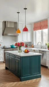Install Pendant Lights in Bright Shades