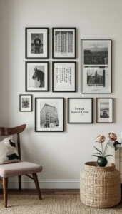 Mix Frames in Different Sizes and Finishes