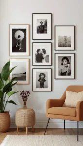 Mixed Frame Styles for a Creative Display