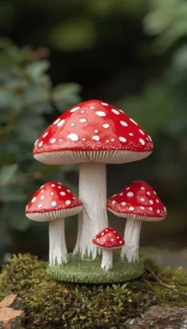 Mushroom Painted Decor for Artistic Expression