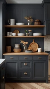 Open Shelving with Thoughtful Styling