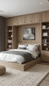 Open Storage Under Bed for Flexible Use