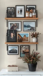 Shelf Based Photo Displays for Flexibility