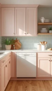 Soft Pastel Cabinets for a Light and Airy Feel