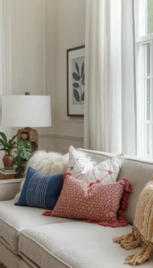 Styling Pillows for Sofas and Beds
