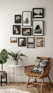 Themed Photo Walls for a Personal Touch