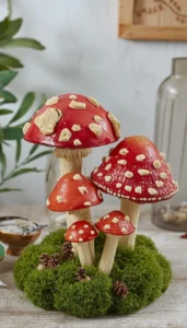 Use Faux Moss and Natural Textures