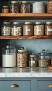 Use Glass Jars for Storage