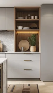 Use Pull Out Drawers and Hidden Storage