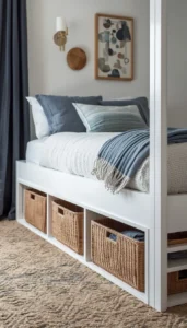 Use Storage Bins or Baskets
