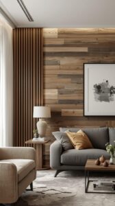 Use Wood Panels or Slats