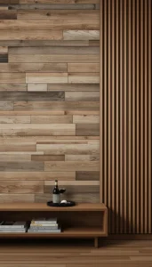 Use Wood Panels or Slatted Designs