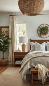 Use Woven or Handmade Decor