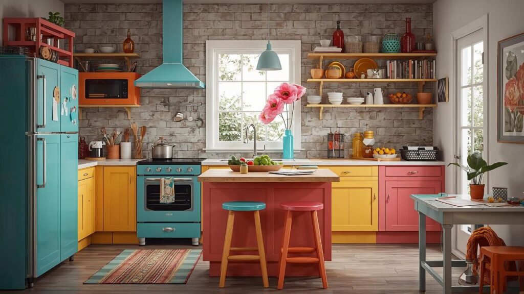 Colorful Kitchen Ideas to Brighten Your Space with Style - Decorioinspo