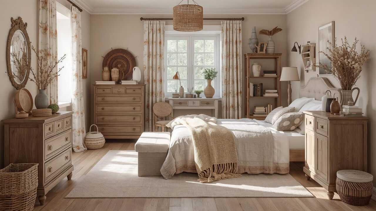cottagecore bedroom