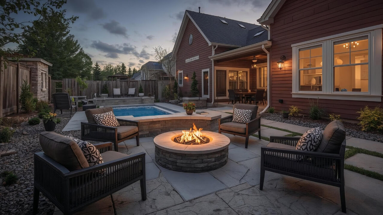 fire pit ideas backyard