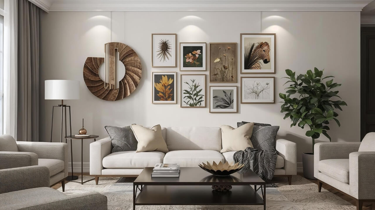 living room wall decor ideas