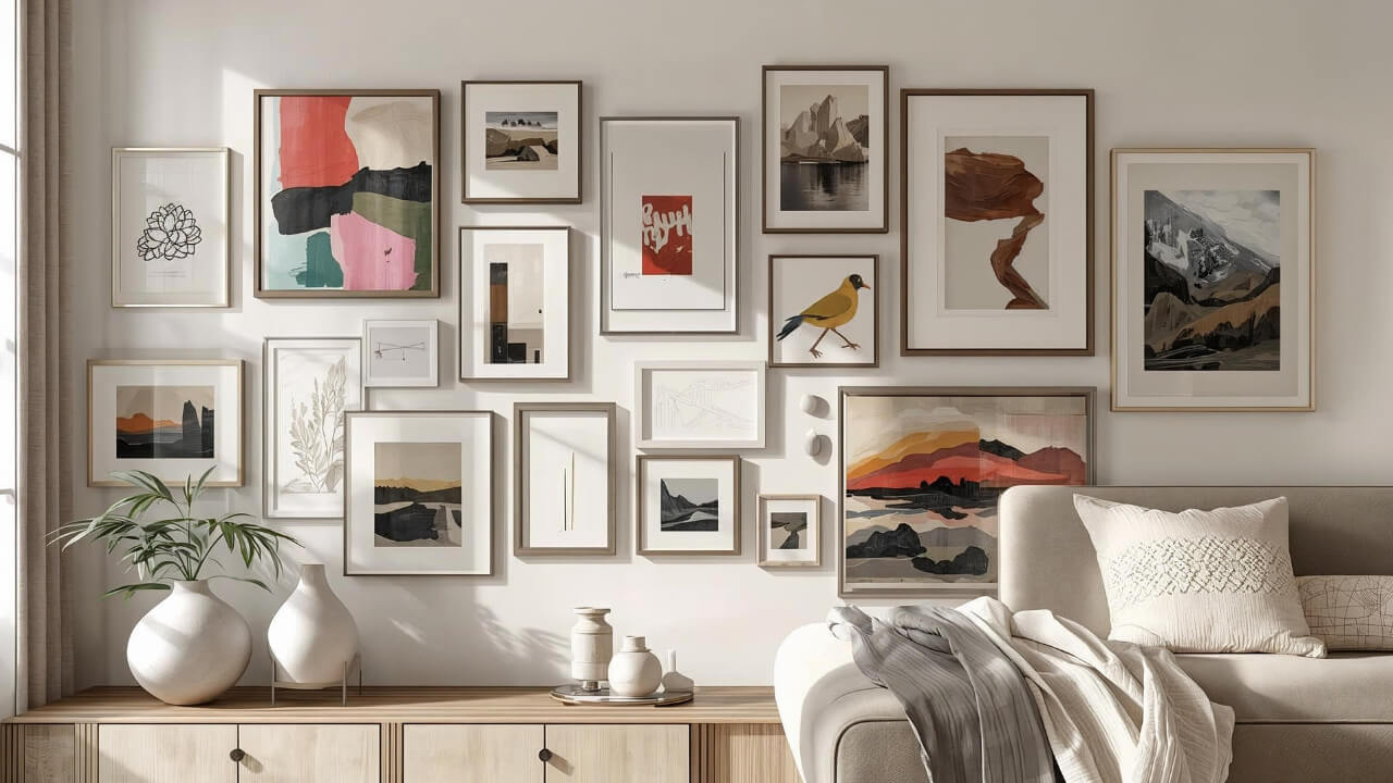 photo gallery wall ideas