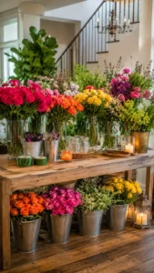 Add Bright Colors for a Lively Feel