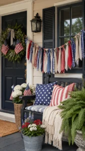 Add Fabric Garland for a Handmade Touch