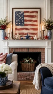 Add Framed Patriotic Art