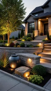 Add Retaining Walls for Layered Landscaping