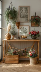 Add Wooden or Rustic Elements