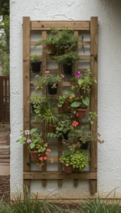 Attach Trellis Panels to Exterior Walls