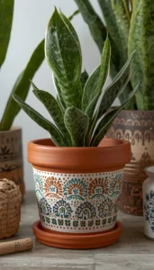 Boho Inspired Terracotta Pots for a Relaxed Style