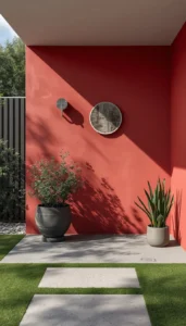 Bold Concrete Colors for a Statement Outdoor Design