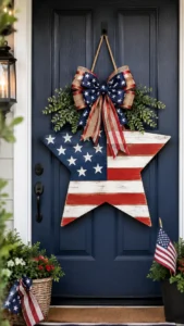 Choose a Star Shaped Wooden Door Hanger