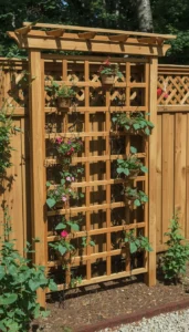 Classic Grid Trellis Designs for a Timeless Look