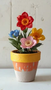 Colorful Mini Pots for Bright and Cheerful Spaces
