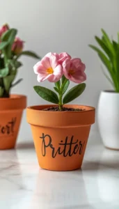 Create Personalized Name Pots