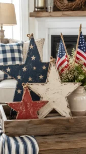 Create Wooden Star Decorations