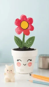 Cute Flower Pot Painting Ideas for Fun Decor