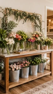 DIY Flower Bar Ideas for Different Spaces