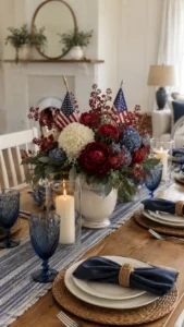 DIY Patriotic Centerpieces Table Decorations for a Personal Touch