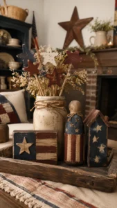 DIY Primitive Patriotic Decor for a Handmade Feel
