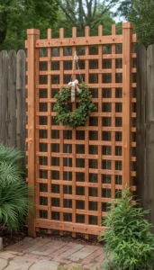 Decorative Trellis Panels for Added Visual Interest
