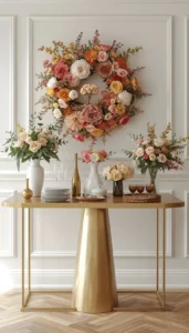 Elegant Table Styling for a Balanced Flower Bar