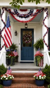 Flags Bunting and Garland for Classic Patriotic Charm
