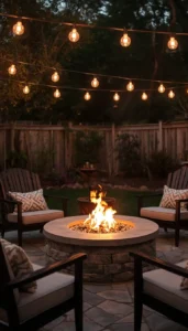 Hang String Lights for a Cozy Glow