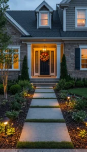 Highlight Edges with Plants or Lights